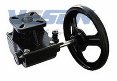 Caja de cambios de la invalidación manual de Declutchable del arrabio para los actuadores neumáticos de la válvula rotatoria
