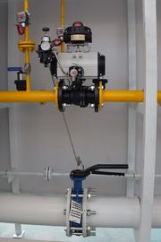 Válvula del cierre de emergencia DN100 para el sistema de la instalación de tubos de gas