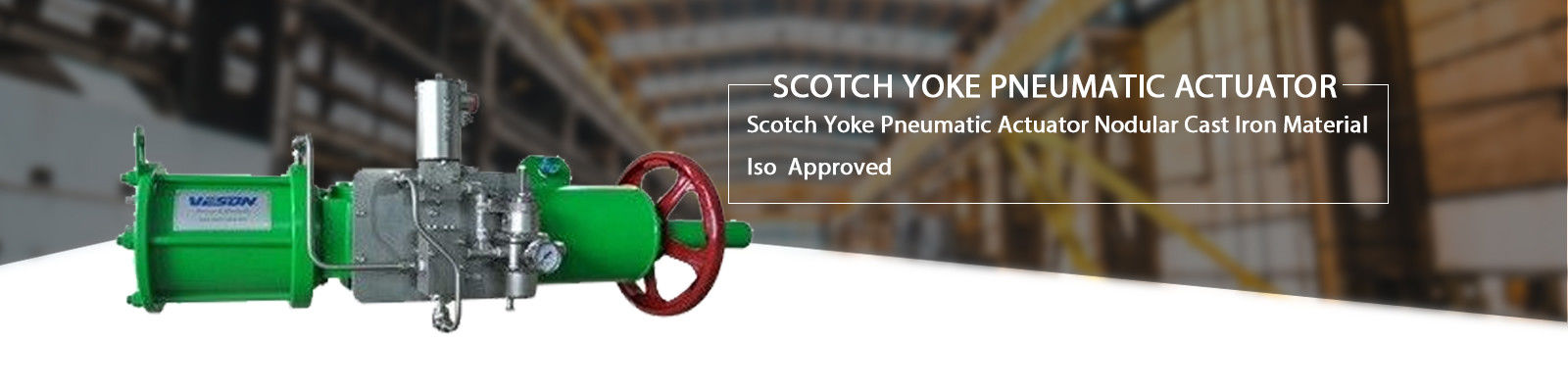 Scotch Yoke Actuador neumático
