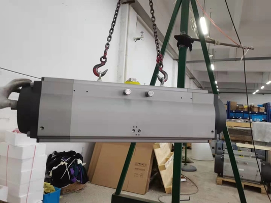 Actuador de piñón de doble acción de modo de control marino hecho de material 316SS 304SS