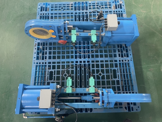 Válvulas de desinfección de puertas de cuchillos NewCon KGV Duty Slurry Knife Gate Valve