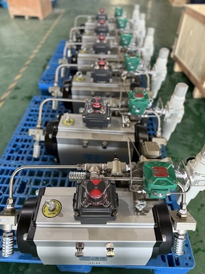 Soluciones de ingeniería personalizadas Sistemas de control neumático para automatización de válvulas industriales