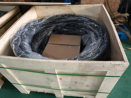 Válvula de mariposa neumática de bronce con sello EPDM