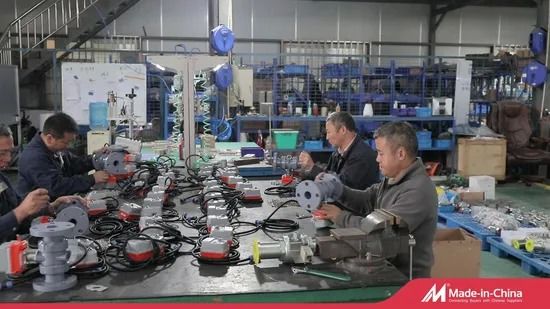 VS-190SR10FC-H Peek Seated Pneumatic Ball Valve with Pneumatic Actuator for Industrial Usage