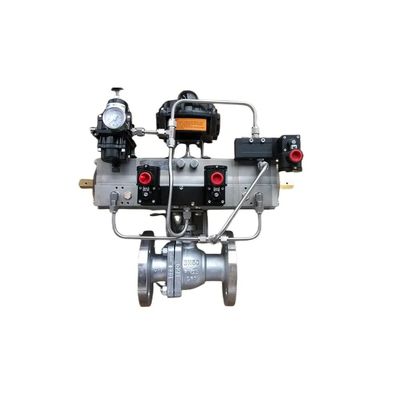 Pneumatic Ball Valve with ASME B16.34 Standard, ISO5211 Mounting, and 1 Million Cycles for Industrial Usage