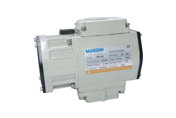 Válvula de bola actuada eléctricamente con índice de protección IP68, clase ANSI 150-900 y bola en forma de T o L