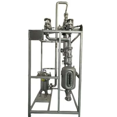 Equipo montado en trineo con válvula de bolas flotante y tipo recto para uso industrial