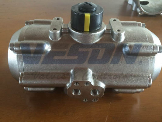 Actuador neumático de acero inoxidable resistente a la corrosión