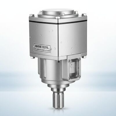 Marine  SS316L Quarter-Turn Actuator for Desalination Plants | Anti-Corrosive Rotary Actuator for Sea Water Ball Valves