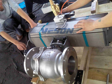 Actuador de solución de válvula de acción doble de actuador neumático de aleación de aluminio de 180 grados