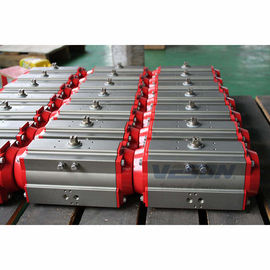 Ángulo de rotación 0-90 grados Actuador de pinos de anodizado duro para el rendimiento óptimo