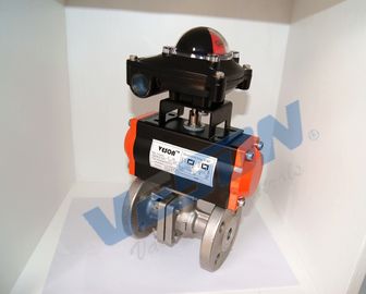 Medios neumático del agua en de la válvula de control neumático de la válvula con el interruptor de límite