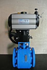 Válvula de control neumática de cerámica de aire de las vávulas de bola PN10 DN25