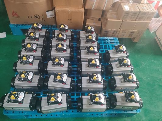 Material de la carrocería de aleación de aluminio Modo de control del actuador SS de doble acción