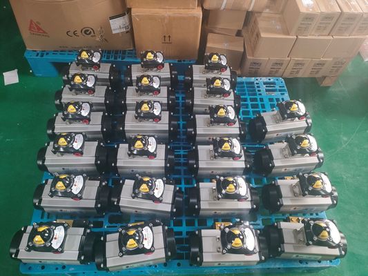 Material de la carrocería de aleación de aluminio Modo de control del actuador SS de doble acción