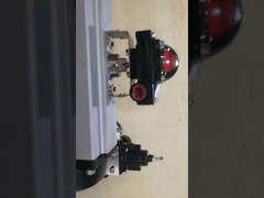 VESON Válvula de cierre neumática válvula de bola bridada neumática