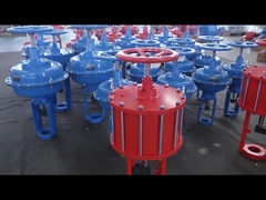 Actuador neumático de pistón lineal para válvula de puerta