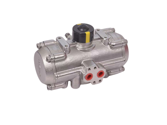 304 / Actuador cuarto de acero inoxidable de la vuelta de la vávula de bola del actuador rotatorio 316 para el infante de marina de la nave a poca distancia de la costa