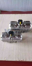 Material temporario doble del actuador neumático SS304 SS316 del acero inoxidable