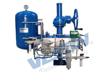 Actuador linear resistente de acero de carbono de efecto simple/doble que actúa con el tanque del aire