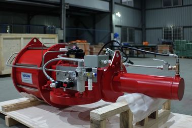 Tipo escocés de vuelta arrabio nodular ISO9001 del yugo de la primavera del actuador neumático: 2015 aprobado